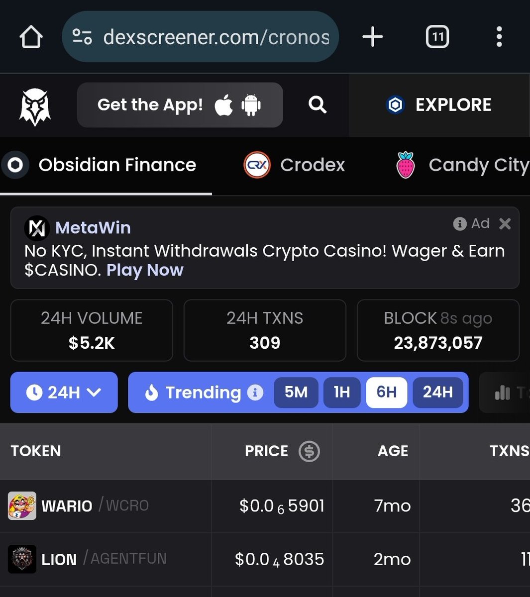 Vibes are high, and the momentum is real! 🌟💥
Cronos is lit 🔥, and $Wario token is about to drop the heat🔥💸
Get ready to ride the wave of innovation and fun on the Cronos chain. $Wario is the next big thing, and you don't want to miss out! 🚀 Join the community and stand a