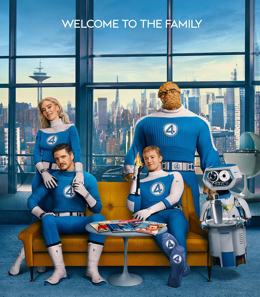 #FantasticFour has officially hit theaters! We’re so excited for fans to experience the film on the big screen. This bold, fresh reboot reinvigorates the series by blending a retro-futuristic 1960s setting with modern storytelling, emphasizing the strength of family bonds and the