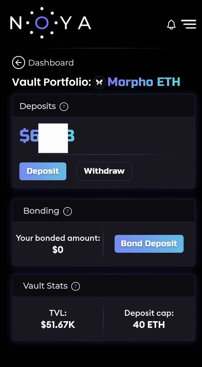DipoEsi's tweet image. Gm Noyans 💜
👉 I chose these Vaults.
🤝 When @MorphoLabs is placed alongside @NetworkNoya, it makes the choice much easier for users.
🤔 Which vaults would you choose?