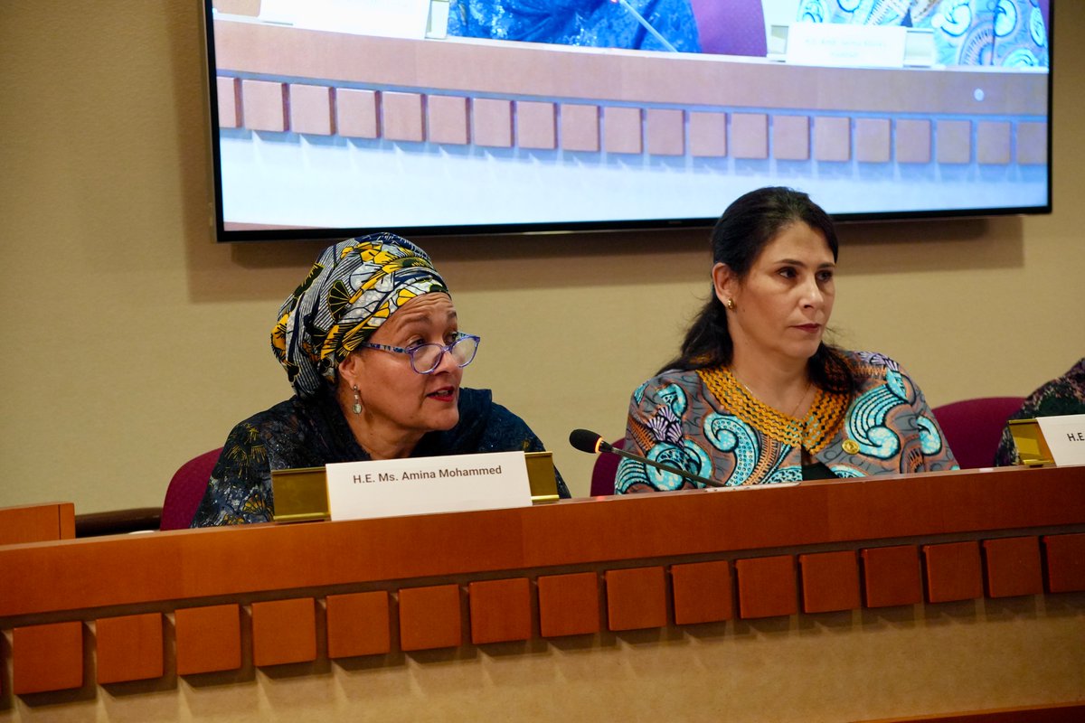 Amina J Mohammed tweet media