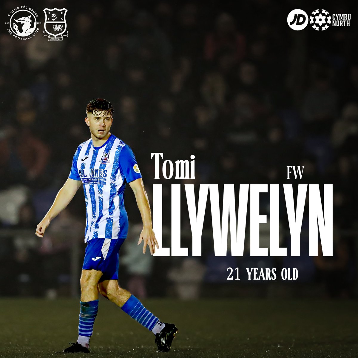 YClwbPelDroed's tweet image. North Wales has an array of bright young football talent⚡️
Take a look at four of our eight Ones To Watch in the #JDCymruNorth this season 👀
Tomi Llywelyn (@HolyheadHotspur)
Oliver Blayney (@BTFCofficial77)
Alfie Vaughan (@DenbighTownFC)
Kieran Baker (@rhylfc)