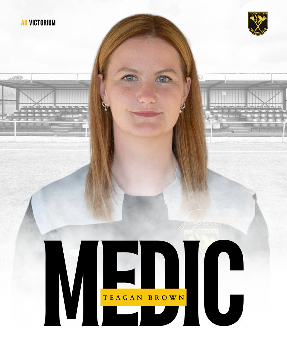 Tadley-Calleva FC (@tadleycallevafc) on Twitter photo Club Medic | Teagan Brown
We are absolutely delighted to welcome <a href="/teaganchristine/">Teagan-Christine</a> to Barlows Park on a permanent basis.
Coming in to support at the end of last season, Teagan is now a member of Joe Lawler's management team, and we're delighted to have her expertise at the club. Club Medic | Teagan Brown
We are absolutely delighted to welcome <a href="/teaganchristine/">Teagan-Christine</a> to Barlows Park on a permanent basis.
Coming in to support at the end of last season, Teagan is now a member of Joe Lawler's management team, and we're delighted to have her expertise at the club.