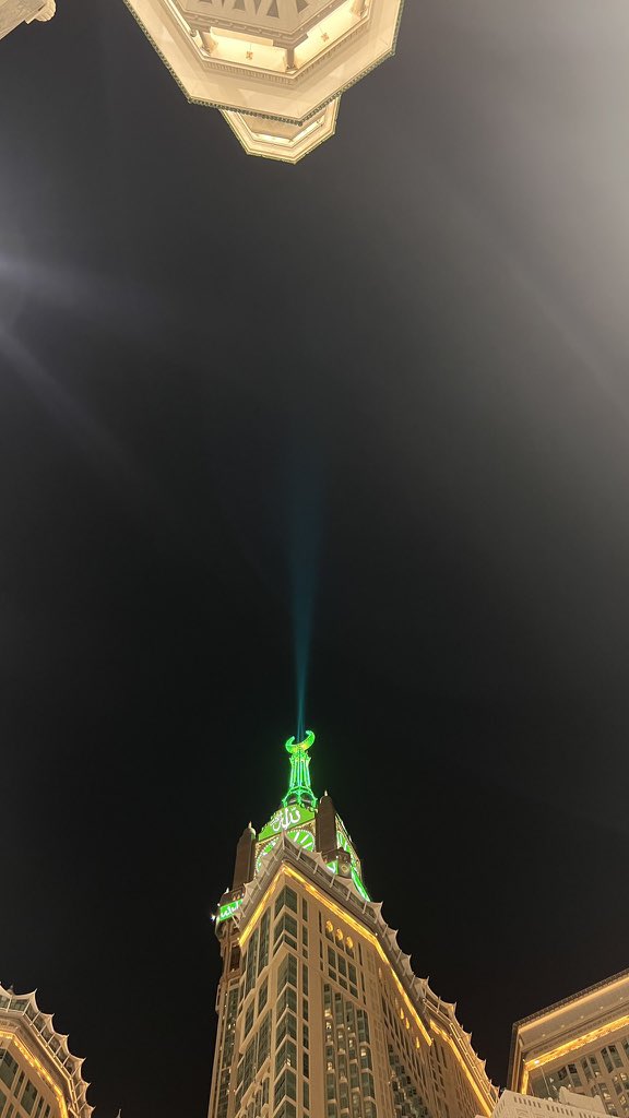 The Clock Tower signals the entry into the month of Safar 1447.