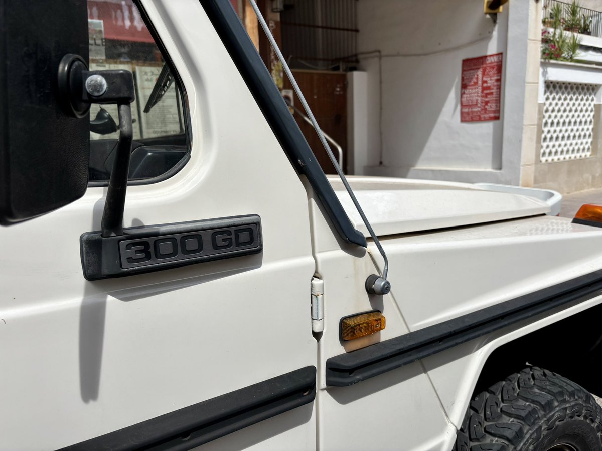 Proper G-Wagen spotted in Mallorca.