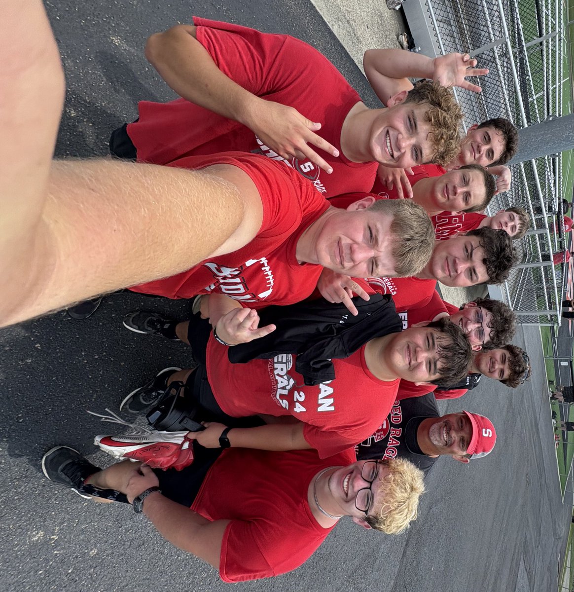 10 Teammates gave up their Friday afternoon to come to the team down south's field and compete in the Lineman Challenge.  They did a Great job and Super Proud of their ATTITUDE and EFFORT! 
RMA