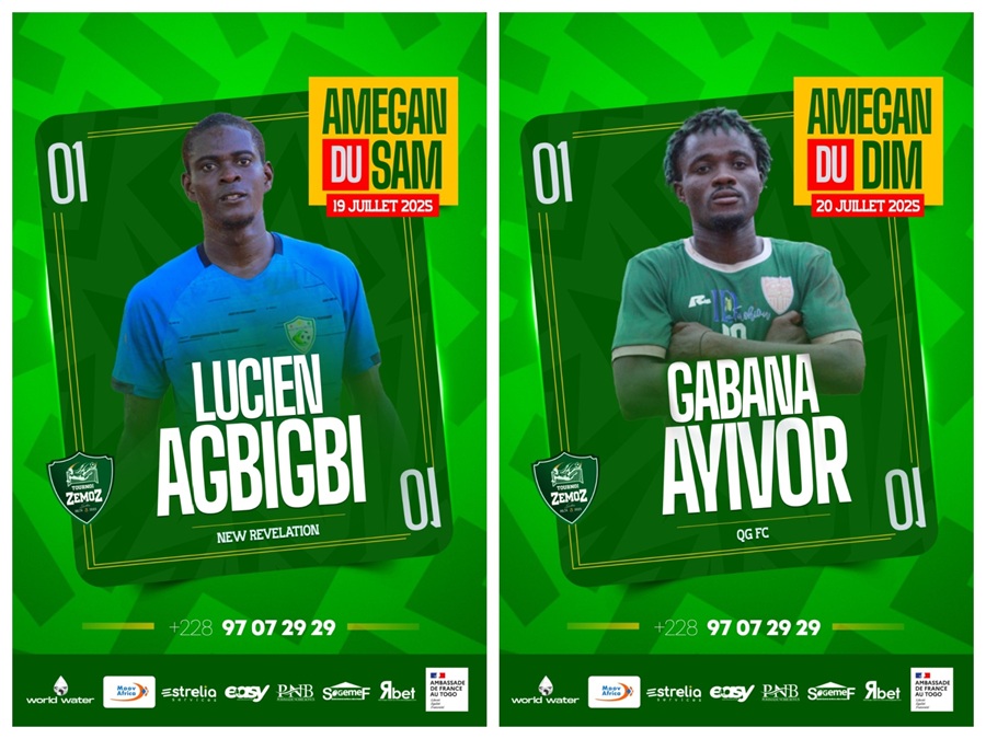 228FOOT (@228foot) on Twitter photo 🔰 Tournoi ZEMOZ / Edition delta | Week-end 4: Lucien et Gabana en haut de l’affiche ⭕ (Coupes et Tournois) ❖ 228Foot
➽➽ 228foot.tg/s-07ChRdRd
<a href="/228Foot/">228FOOT</a>, le site web qui réinvente le sport roi #Togo-lais
<a href="/kmnatchaba/">Kanka-Malik Natchaba</a> <a href="/Tgtwittos/">TT228</a> <a href="/denyigban/">Denyigban 🇹🇬</a> 🔰 Tournoi ZEMOZ / Edition delta | Week-end 4: Lucien et Gabana en haut de l’affiche ⭕ (Coupes et Tournois) ❖ 228Foot
➽➽ 228foot.tg/s-07ChRdRd
<a href="/228Foot/">228FOOT</a>, le site web qui réinvente le sport roi #Togo-lais
<a href="/kmnatchaba/">Kanka-Malik Natchaba</a> <a href="/Tgtwittos/">TT228</a> <a href="/denyigban/">Denyigban 🇹🇬</a>