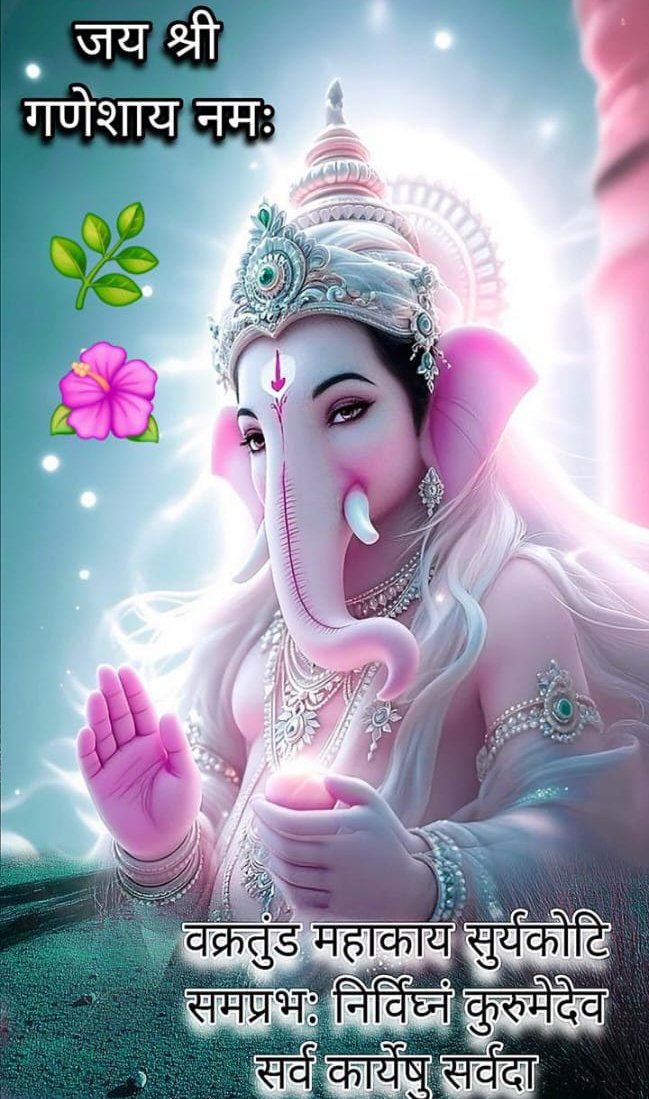 reetu_shukl's tweet image. जय श्री गणेश जी🌺🙏🌺