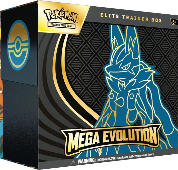NINtheorist's tweet image. 🚨 De nuevo DISPONIBLE:
#Preventa de Pokémon TCG: Mega Evolution - Elite Trainer Box, en amazon ($1,220.00 MXN c/u):
- Mega Gardevoir: amzn.to/4l1rWAh
- Mega Lucario: amzn.to/4lFYh0E #ad