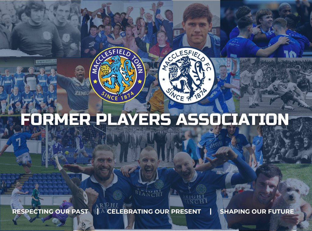thesilkmen's tweet image. Macclesfield FC are excited to unveil a brand new Former Players Association, which will celebrate all those who have worn the hallowed blue shirt over the years.
Not only will the Former Players Association seek to reuniteย teammates of yesteryear, but it will also allow us toโฆ