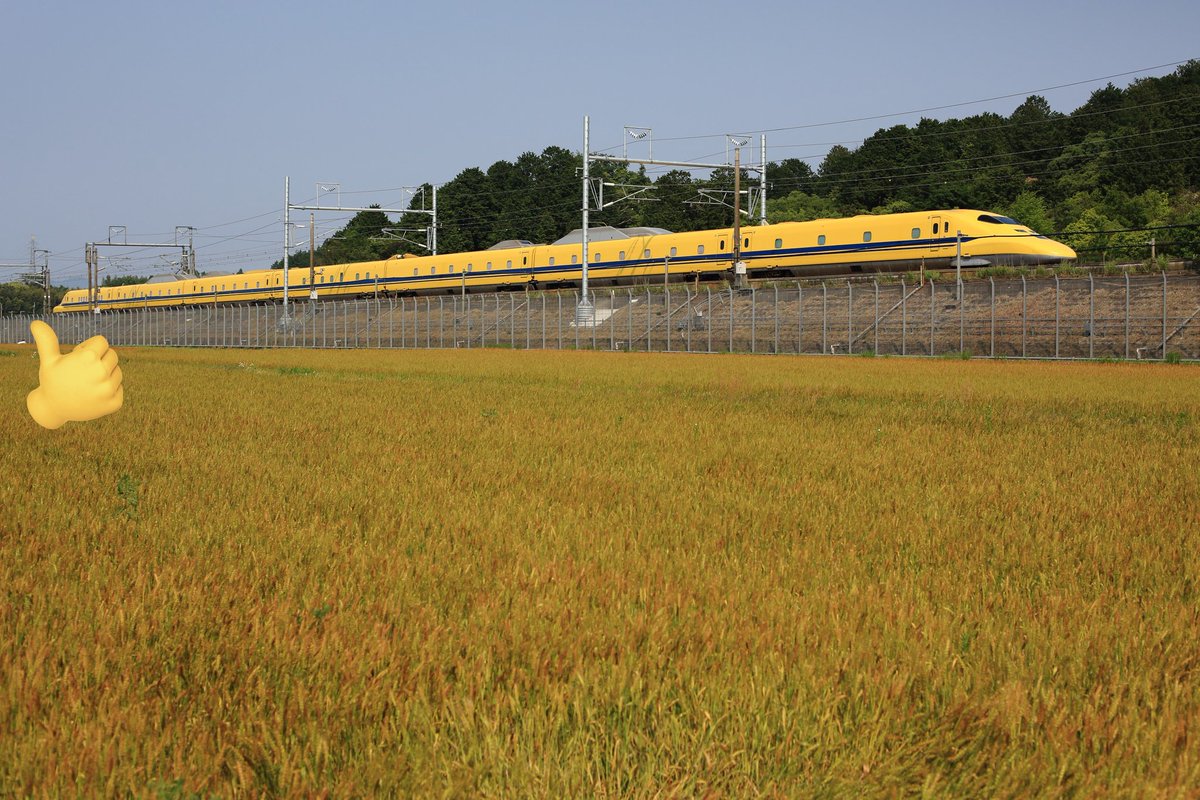 sannan1125's tweet image. 同じ日、しかも1時間なかったかと…
黄医者は西のT5ですな💡
#お客様を乗せない鉄道車両たち