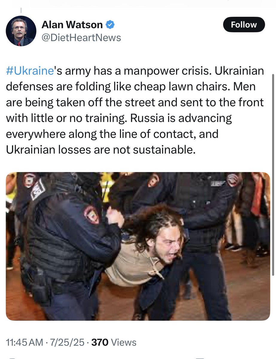 HpyNtlya's tweet image. Just another day on this 🗑️platform — Kremlin mouthpiece spreading lies, not just with words but with pictures too.
This dumb 🤡 can’t even tell the difference in uniforms, let alone pick the right photo.
But hey, there are always enough idiots to eat it up.😂