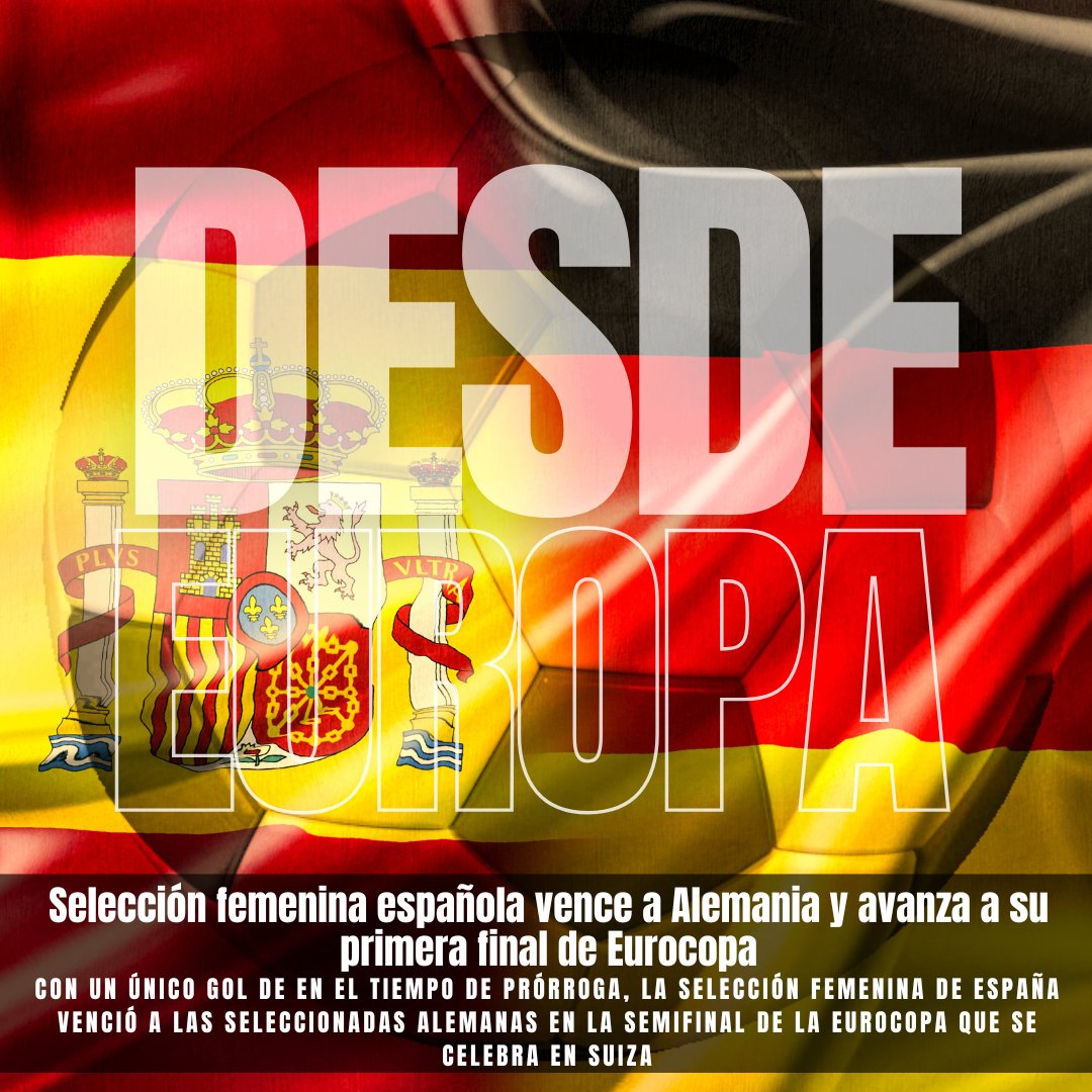 contralinea's tweet image. #DesdeEuropa y el mundo con @Hector_Badillo
- #Francia reconocerá finalmente el #EstadoPalestino
- #Irán y #Europa reanudan conversaciones sobre su #ProgramaNuclear
- Selección femenina española (@SEFutbolFem) vence a #Alemania (@DFB_Frauen1 ) y avanza a su primera final de…
