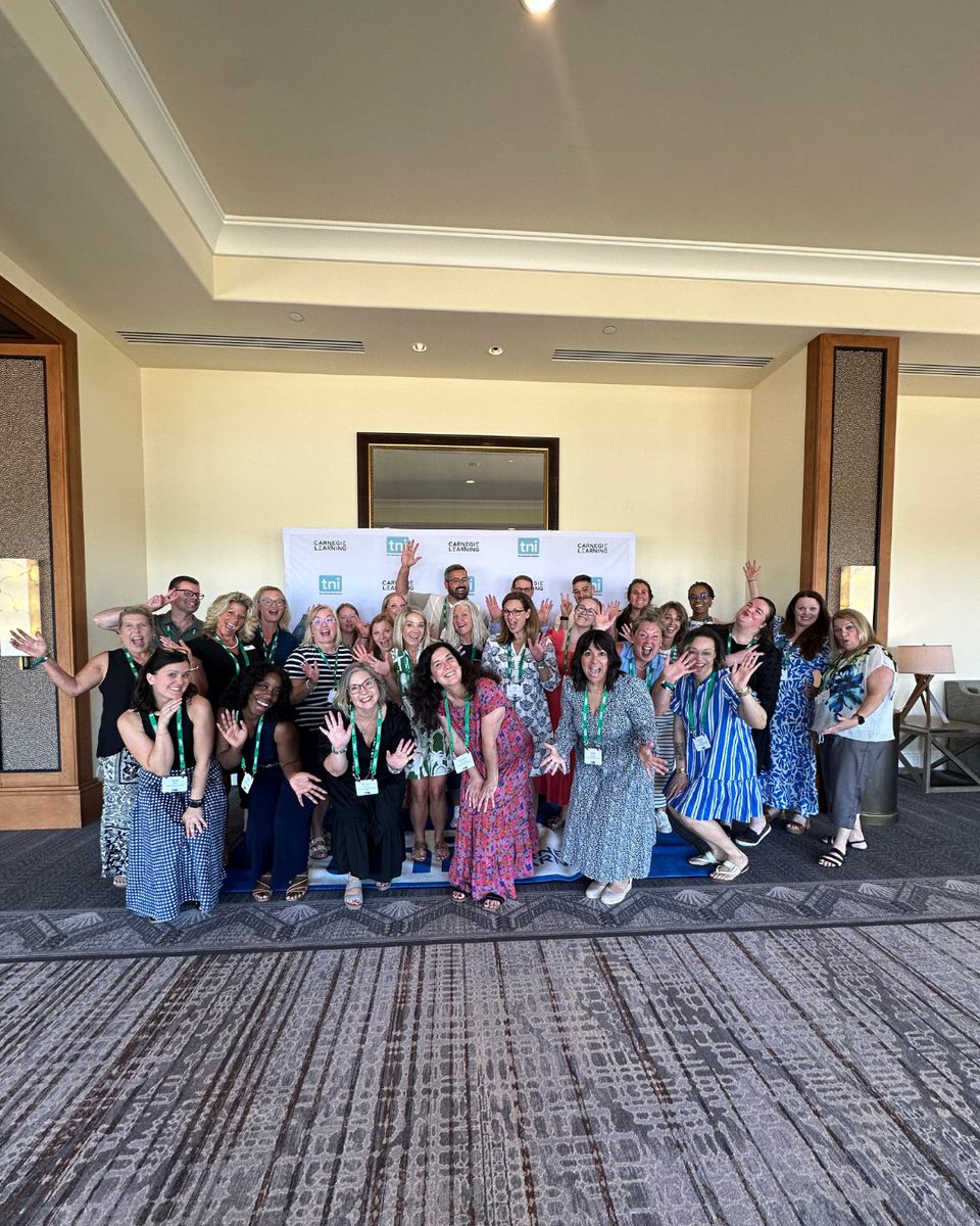 carnegielearn's tweet image. We couldn&apos;t let #TNI2025 come to a close without giving a HUGE shout-out to the hundreds of staff members who made it all happen!

Thank you for your dedication to empowering educators and providing the BEST summer PL ever. ⚡️