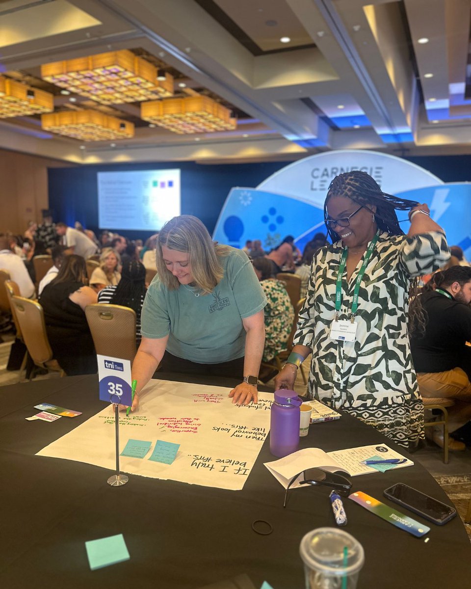 carnegielearn's tweet image. We couldn&apos;t let #TNI2025 come to a close without giving a HUGE shout-out to the hundreds of staff members who made it all happen!

Thank you for your dedication to empowering educators and providing the BEST summer PL ever. ⚡️