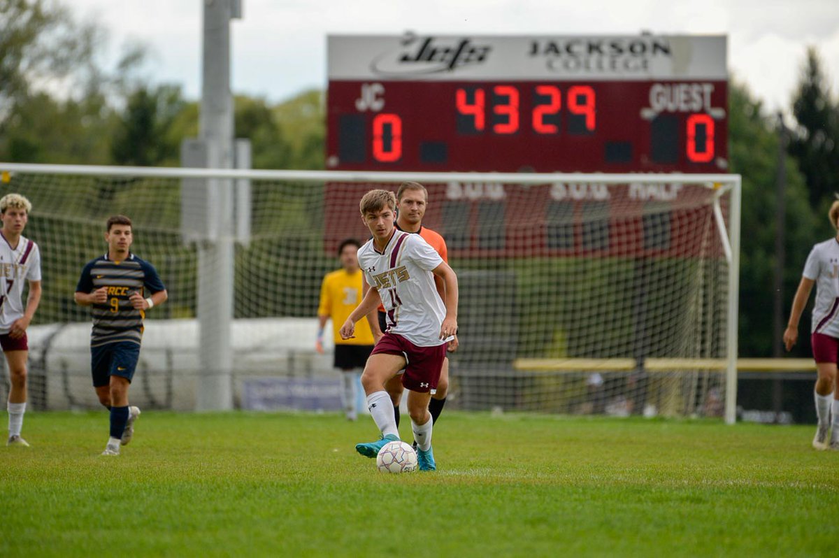 Jets Athletics (@jcjetsathletics) on Twitter photo Men's Soccer will be holding tryouts for the 2025 season on Wednesday, August 13th from 5-7p at the soccer field near the EIC building.
Updated physicals required.
For information, contact Brent Sorg at SorgBrent@jccmi.edu Men's Soccer will be holding tryouts for the 2025 season on Wednesday, August 13th from 5-7p at the soccer field near the EIC building.
Updated physicals required.
For information, contact Brent Sorg at SorgBrent@jccmi.edu