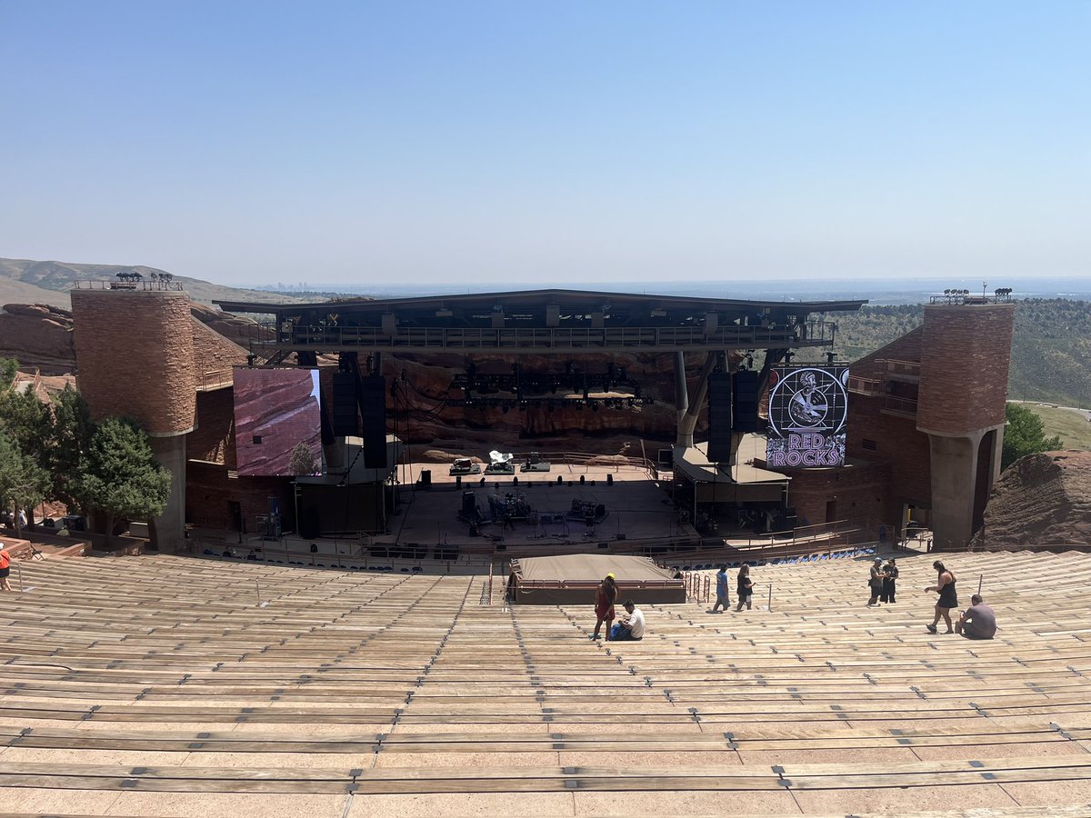 AustinH2714's tweet image. The desire to call out Forgotten by The Plot in You is strong at Red Rocks…

But also, the desire to just see a metal show here. So beautiful.