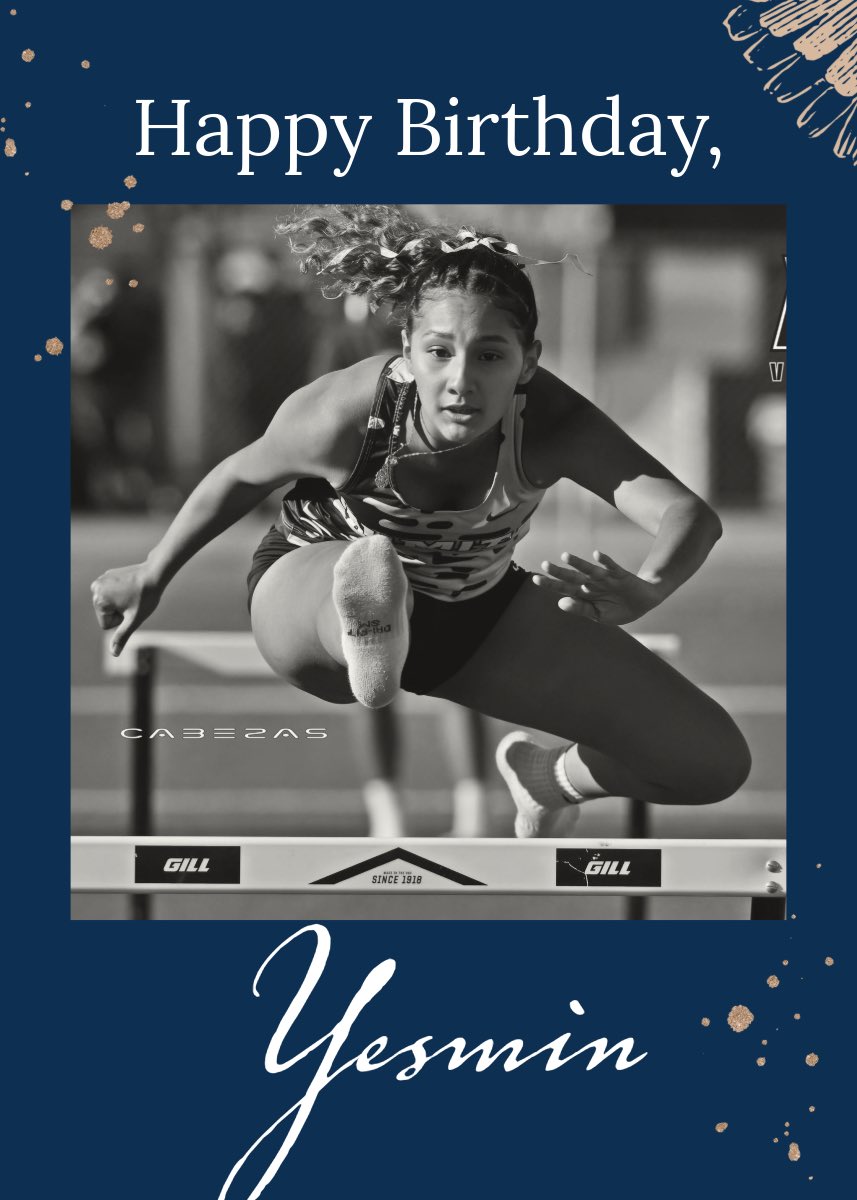 Nimitz Vikings Girls Track & Field (@nimitz_track) on Twitter photo We would like to wish our 100m/300m hurdler Yesmin Guzman a Happy Birthday! 
#AnchorDown We would like to wish our 100m/300m hurdler Yesmin Guzman a Happy Birthday! 
#AnchorDown
