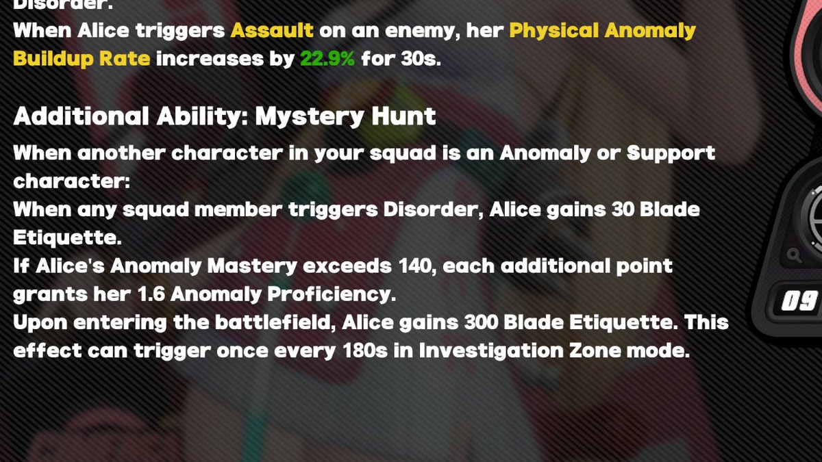 NepNepNepGang's tweet image. Also, if you didn't know about Alice's kit and mat wanted to know what she needs and does here you go.
You can find this when playing the summer event because of the Trial Agents in the event.