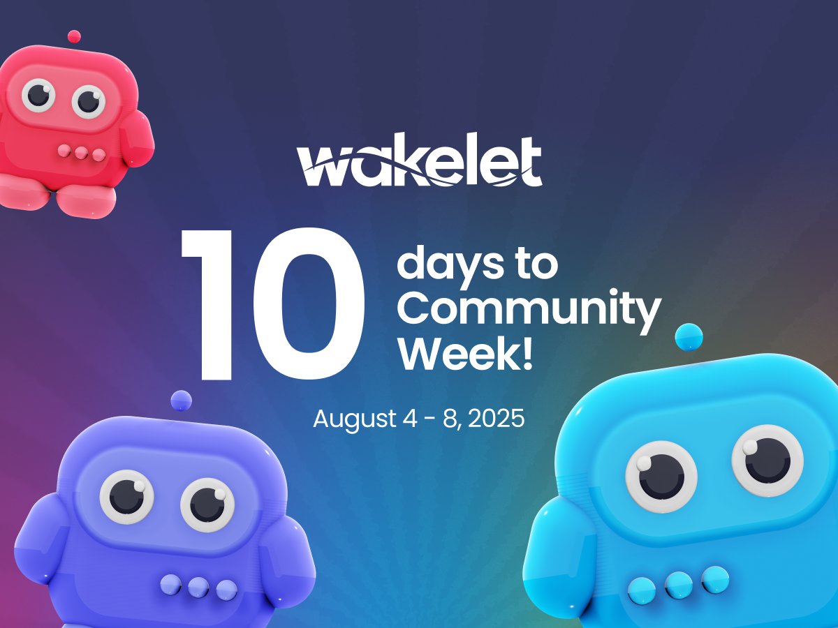 wakelet's tweet image. π¨ 10 DAYS TO GO! π¨
#WakeletCommunityWeek is right around the corner π
5 days of inspiration, collaboration, and celebration with educators across the globe!
π August 4β8
π Reserve your #WCW25 spot now: community.wakelet.com/wcw25