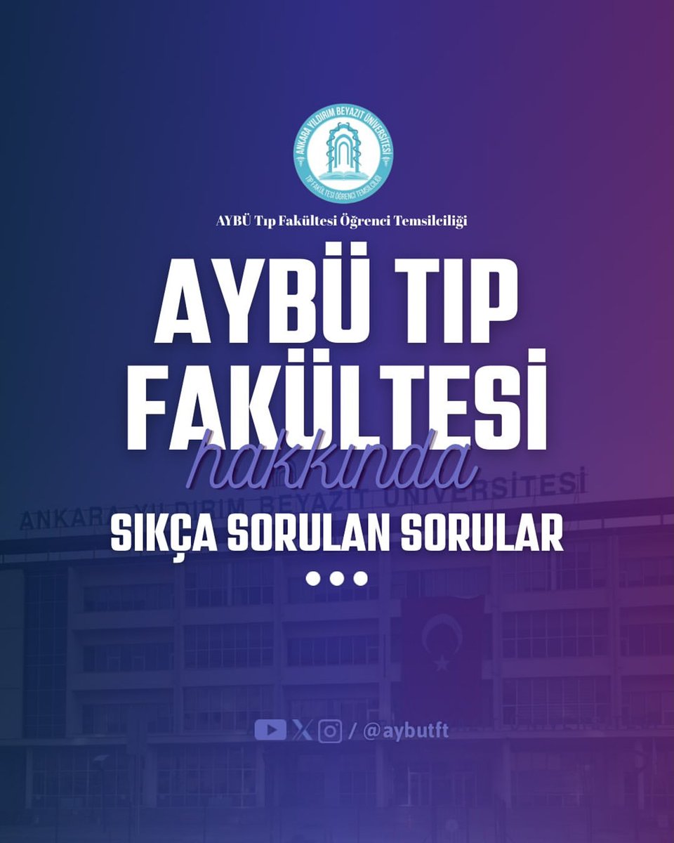 AYBÜ TIP FAKÜLTESİ tweet media