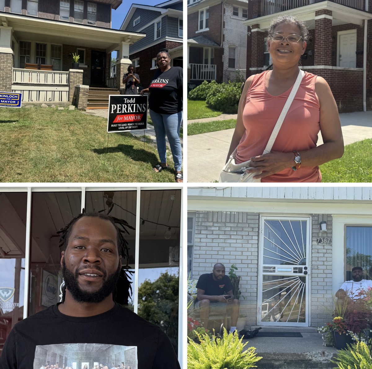 samueljrob's tweet image. Politics from the porch: Detroiters sound off on mayoral race ahead of primary michiganchronicle.com/politics-from-…