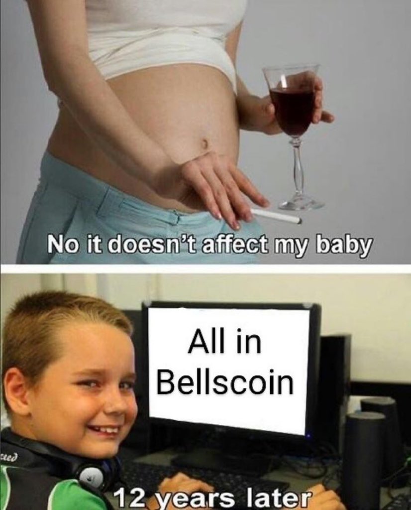BellscoinDev's tweet image. Love to see it 😂 🔔 $Bells