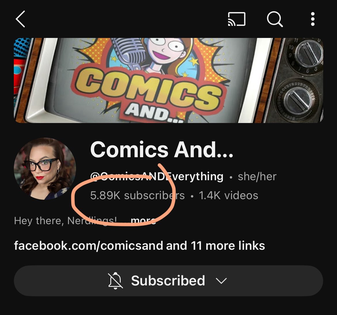 Almost 6,000 subscribers? Keep going Dani. Interviews! Breakdowns! Discussions! Subscribe and come back regularly for all sorts of discussions and coverage of the geeky stuff you love! 

This kind of growth is no ‘joke’. 😏🤡

#PoweredByRed5  #YouTube