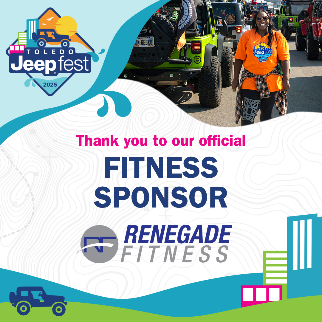 Get fit today. Our Official Fitness Sponsor Renegade Fitness is a great local gym with plenty of training options!
#tjf2025 #jeeplife