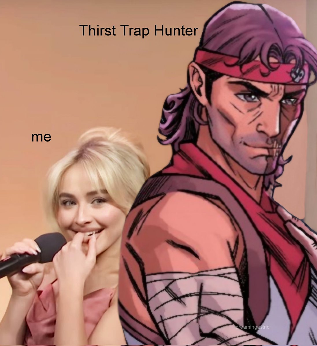 Dreamingastrid's tweet image. POSSIBLY ANOTHER CHANCE OF SEEING HUNTER IN THIS OUTFIT AGAIN...