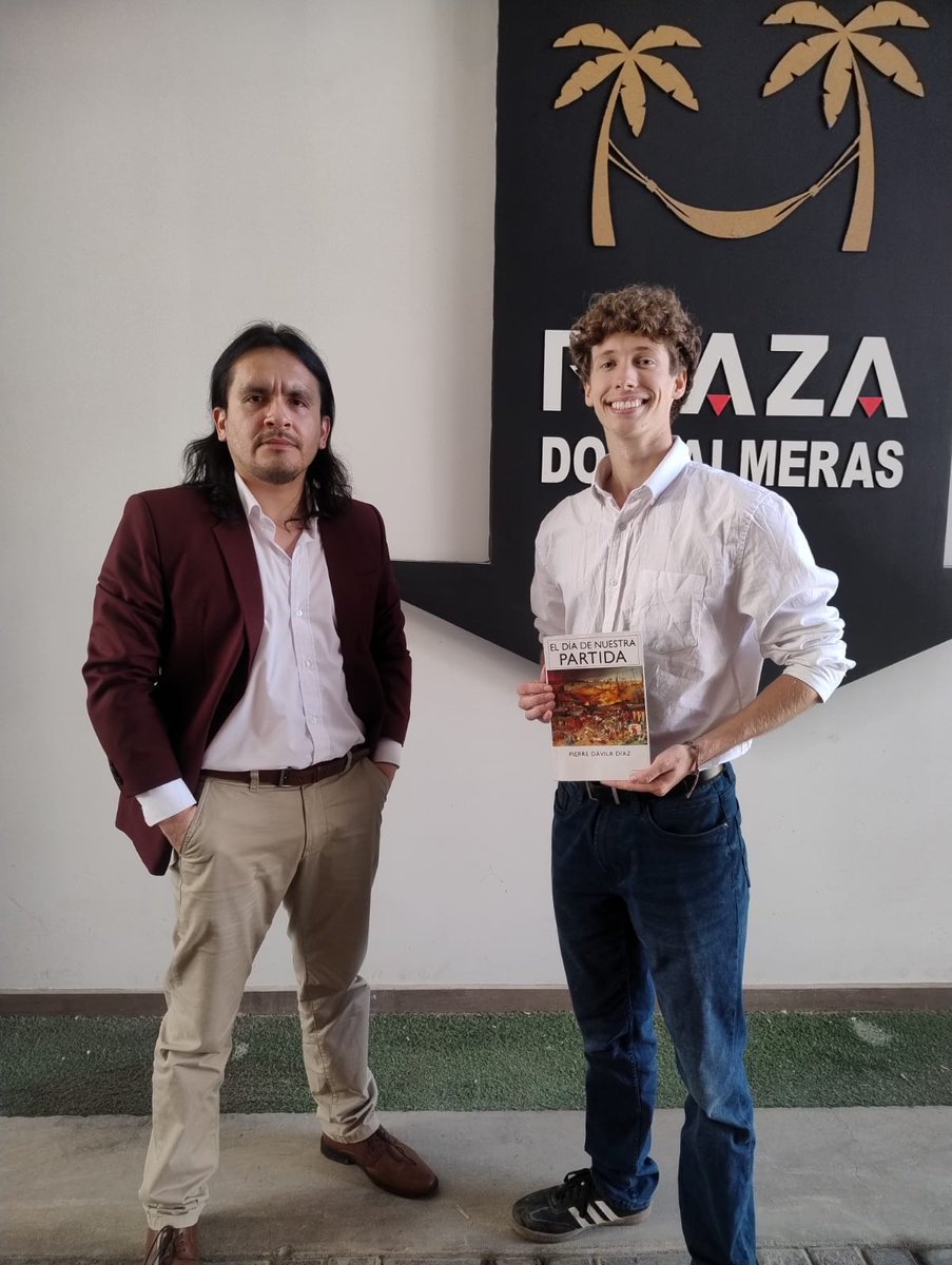 Avanteditorial's tweet image. 📚 El autor Pierre Dávila Díaz, autor de la novela breve El día de nuestra partida (Avant Editorial, Madrid, 2023), ha compartido una enriquecedora conversación con el psicólogo estadounidense Simon Zimmerman (voluntario del Peace Corps Perú).
🧠 Durante el encuentro, abordaron…