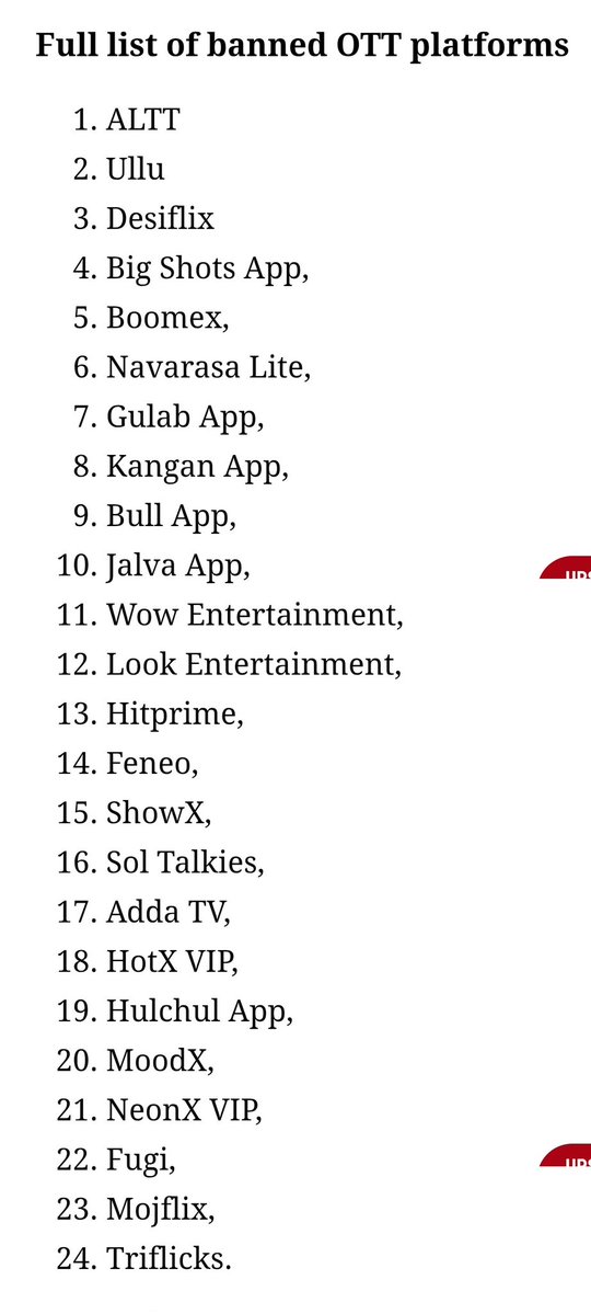 Banned ott app in india.
#OTT <a href="/Durgesh1023/">बालाजी_pitiable_💖</a>