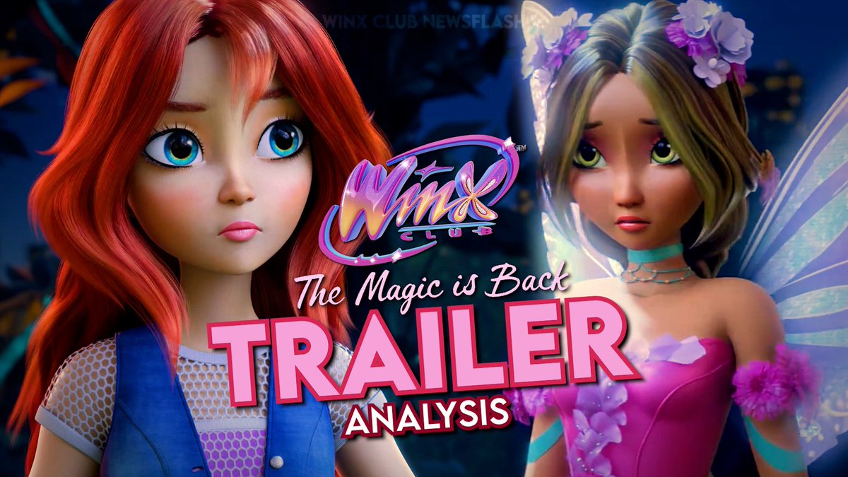 FlashOfFate's tweet image. Review and analysis of the Winx Club: The Magic Is Back TRAILER is out now!! ✨ Ft. @f0rbittenl0ve 💎
🎬 youtu.be/vcWgLlKbei4