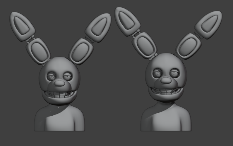 TECKONOCKOY07's tweet image. I modified the mask, the old one is based on how withered it is and the new one on the right is thanks to the new trailer we have, although I feel that something is missing. #FNAF #FNAF2movie #FNAFMovie