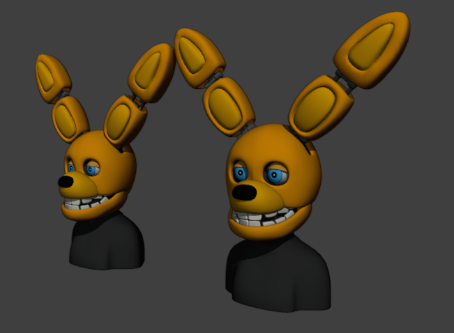 TECKONOCKOY07's tweet image. I modified the mask, the old one is based on how withered it is and the new one on the right is thanks to the new trailer we have, although I feel that something is missing. #FNAF #FNAF2movie #FNAFMovie