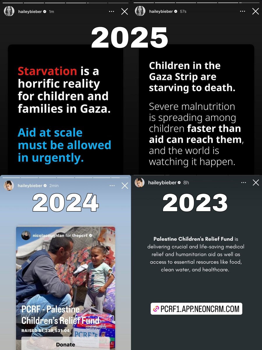 nermoeg's tweet image. It’s insane how Hailey Bieber supported and donated to Palestine multiple times, yet she’s still called "Zionist" and gets more hate than real Zionists