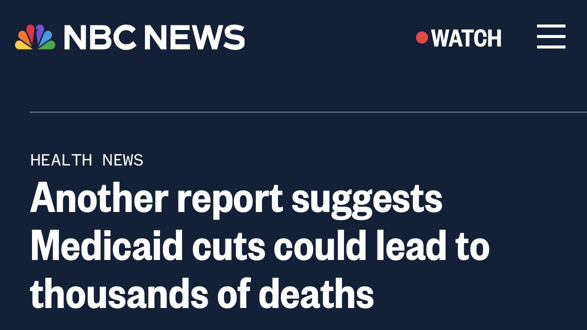 RepNellie's tweet image. A new report finds the Republican budget law could kill 1,000 Americans every year from cruel Medicaid cuts.
In our district over 195,000 people rely on Medicaid. The Republican budget is one of the most destructive bills ever passed by Congress.