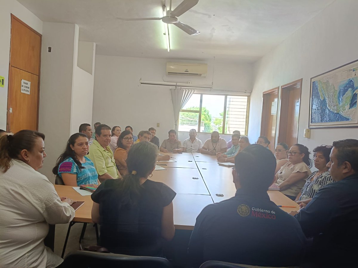 ✅ Visita de Supervisión en #Chiapas

📝 Se llevó a cabo una visita de supervisión en la Representación del estado, desde Tuxtla Gutiérrez, por parte de la Coordinadora General de Oficinas de Representación, Yolanda Beatríz Vera Castillo, y la Directora de Supervisión y Control,