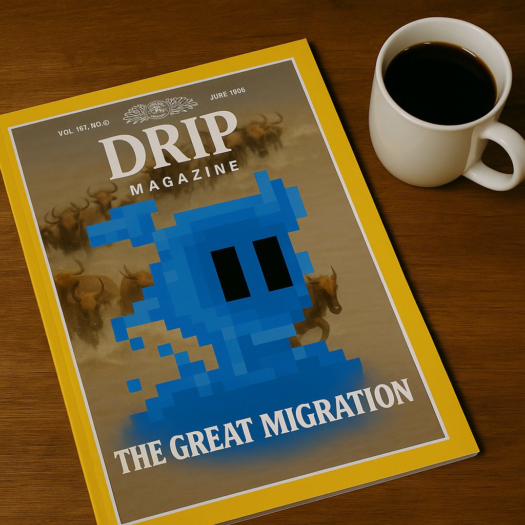 Hypers. (@hypersonhl) on Twitter photo DripTrade Vaults: the newest thing to hit $HYPE NFTs.
but it doesn’t just stop there.
the great Hyperliquid migration is beginning, and it starts with Hypers, <a href="/drip__trade/">Drip.Trade</a>, and $JPEG.
𝖙𝖍𝖎𝖘 𝖎𝖘 𝖓𝖔𝖙 𝖔𝖚𝖗 𝖋𝖎𝖓𝖆𝖑 𝖋𝖔𝖗𝖒...😈 DripTrade Vaults: the newest thing to hit $HYPE NFTs.
but it doesn’t just stop there.
the great Hyperliquid migration is beginning, and it starts with Hypers, <a href="/drip__trade/">Drip.Trade</a>, and $JPEG.
𝖙𝖍𝖎𝖘 𝖎𝖘 𝖓𝖔𝖙 𝖔𝖚𝖗 𝖋𝖎𝖓𝖆𝖑 𝖋𝖔𝖗𝖒...😈