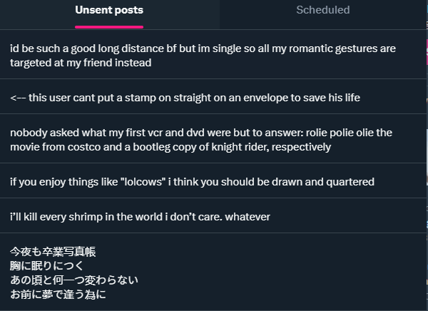 ahabstanaccount's tweet image. friday