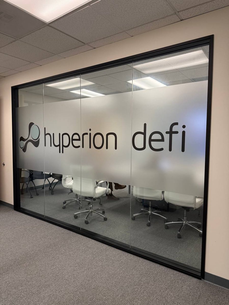 HyperionDeFi's tweet image. Hyperion DeFi is in the lab.

Don&apos;t forget to sign up for our Corporate Update event. Next Tuesday (July 29) at 2pm ET. lifescievents.com/event/gqlg98ac…

Hyperliquid.
