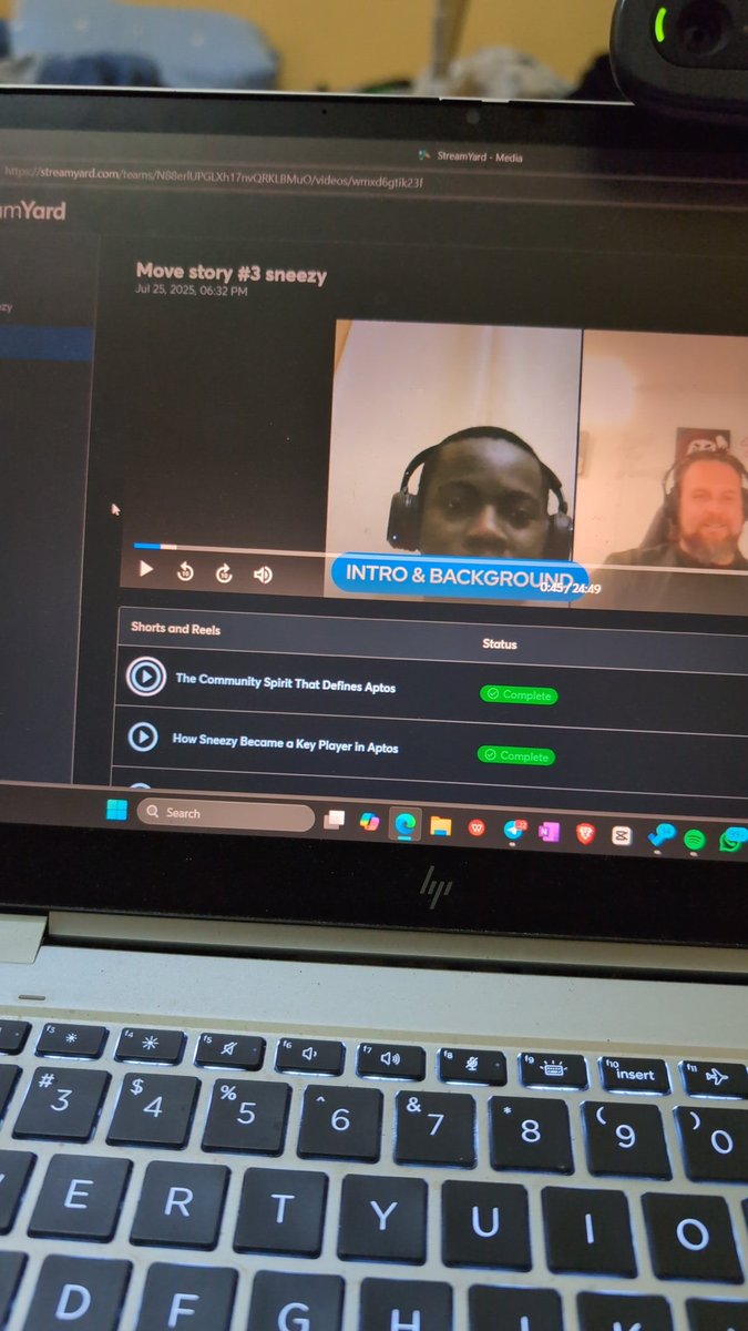 YinusaWeb3's tweet image. Aptos Move story EP 3 ft @realjaysneezy returns next week Wednesday 🫶🏾💙

Once again appreciate you for coming on my man 🍻

Enjoy your weekend frens