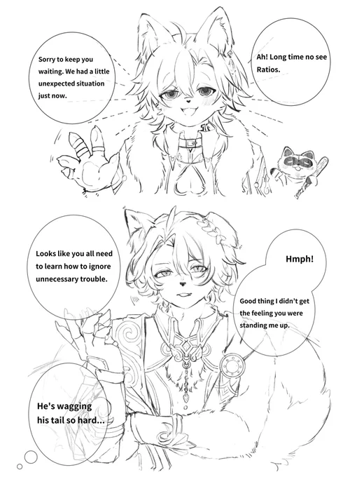 #ratiorine #レイチュリ
⏰
*furry 
