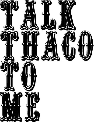 YoDanno's tweet image. I know it’s not Thursday, but…
#LoveMeSomeTHAC0 #ODnD