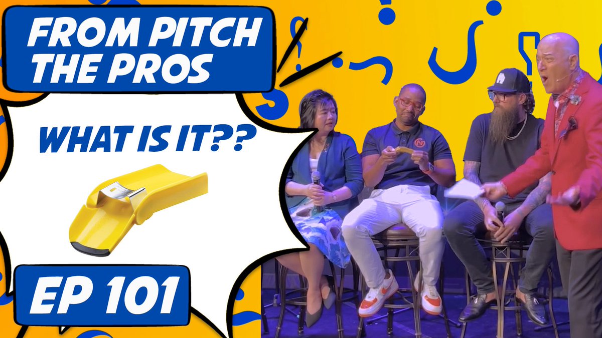 Steve Greenberg (@stevetv) on Twitter photo Can These #Gadget Experts Guess This Kitchen Gadget?
Can YOU Guess “What The Heck Is That?”
youtu.be/Y3sdaMbcuGI?si…
#IYKYK #Gadgets #Pop #Dreamfarm #MustHave #Challenge #DoYouKnow #UIA #ModernInventor #PitchThePros Can These #Gadget Experts Guess This Kitchen Gadget?
Can YOU Guess “What The Heck Is That?”
youtu.be/Y3sdaMbcuGI?si…
#IYKYK #Gadgets #Pop #Dreamfarm #MustHave #Challenge #DoYouKnow #UIA #ModernInventor #PitchThePros