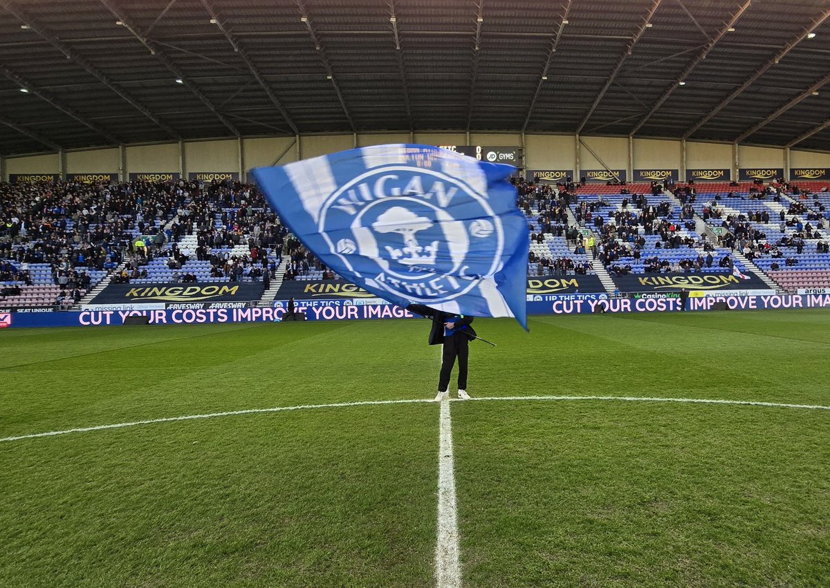 Official Wigan Athletic Supporters Club (@wiganathsc) on Twitter photo Become Our Flag Bearer for the 2025/26 Season! 
We're looking for one additional fan to join our team of volunteers to help wave the giant flags on the pitch before kick-off.
Simply get in touch to be entered into our free prize draw! Winner will be announced next Friday. Become Our Flag Bearer for the 2025/26 Season! 
We're looking for one additional fan to join our team of volunteers to help wave the giant flags on the pitch before kick-off.
Simply get in touch to be entered into our free prize draw! Winner will be announced next Friday.