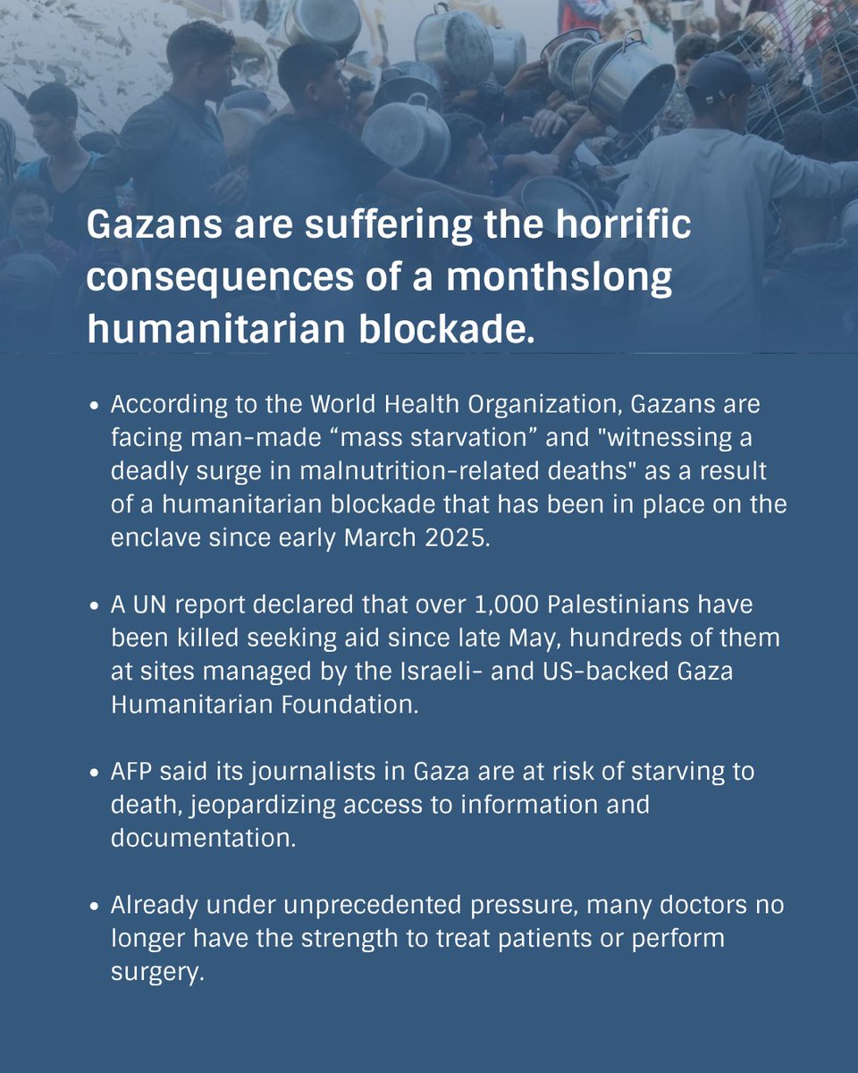 theICTJ's tweet image. Gaza is being starved to death, and the world is watching. Humanitarian aid must reach Gaza unconditionally and without delay. Aid distribution sites must be protected.