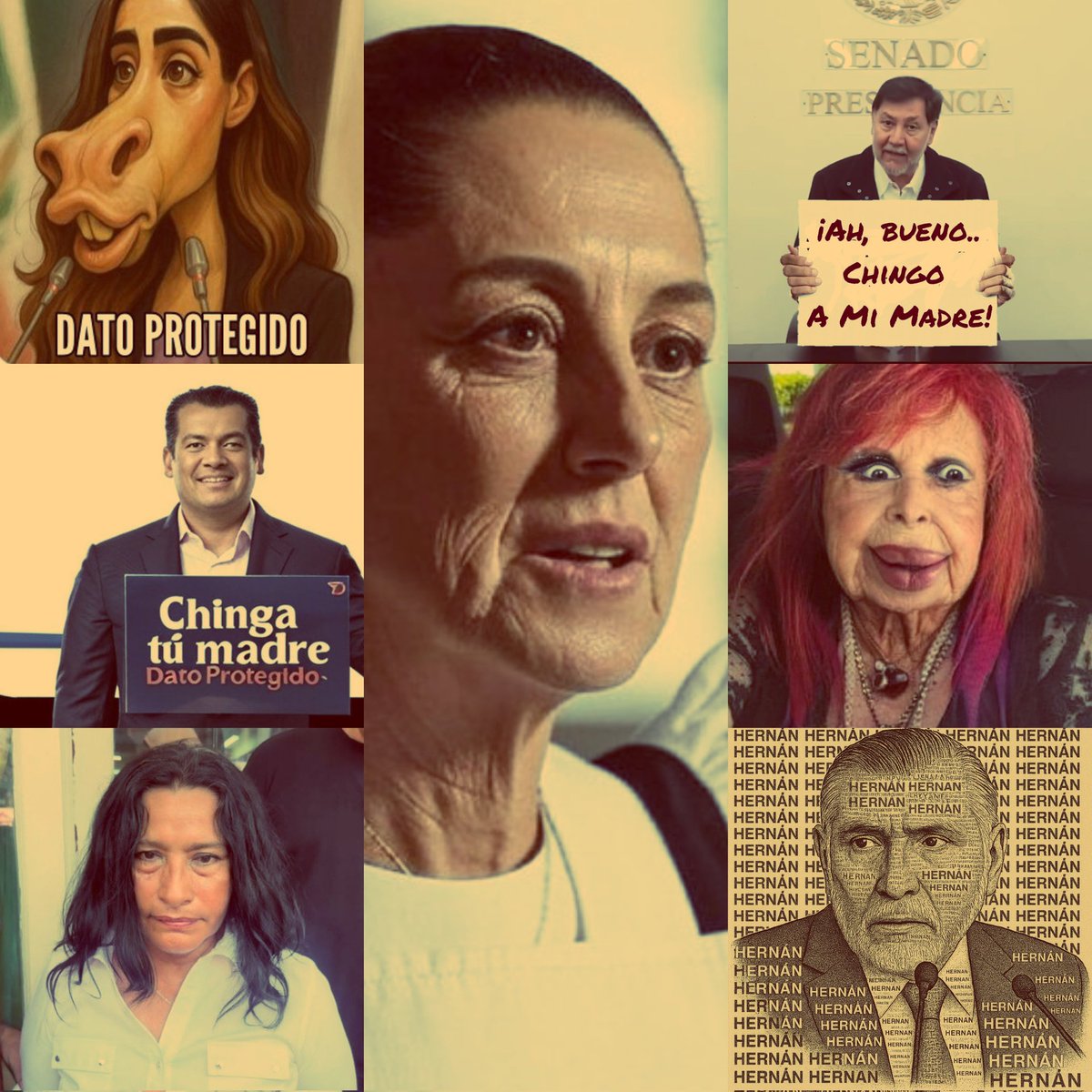 Citlali CarvajaI (@citlacarvajai) on Twitter photo Soy Mexican@ No voté por <a href="/Claudiashein/">Claudia Sheinbaum Pardo</a>
y estoy hasta la M@Dr€ del Gobierno del <a href="/PartidoMorenaMx/">Morena</a>
HOY me gustaría Mandar a Chingar@SuMadr€ a estas lacras del Bienestar
QUIEN SE UNE? ✋
👇
<a href="/DianaKarinaBa/">Diana Karina Barreras</a> <a href="/Sergeluna_S/">Sergio Gutz. Luna</a>
<a href="/AbelinaLopezR/">Abelina López Rodríguez</a> <a href="/LaydaSansores/">Layda Sansores</a> <a href="/fernandeznorona/">Fernández Noroña</a> <a href="/adan_augusto/">Adán Augusto López H</a> Soy Mexican@ No voté por <a href="/Claudiashein/">Claudia Sheinbaum Pardo</a>
y estoy hasta la M@Dr€ del Gobierno del <a href="/PartidoMorenaMx/">Morena</a>
HOY me gustaría Mandar a Chingar@SuMadr€ a estas lacras del Bienestar
QUIEN SE UNE? ✋
👇
<a href="/DianaKarinaBa/">Diana Karina Barreras</a> <a href="/Sergeluna_S/">Sergio Gutz. Luna</a>
<a href="/AbelinaLopezR/">Abelina López Rodríguez</a> <a href="/LaydaSansores/">Layda Sansores</a> <a href="/fernandeznorona/">Fernández Noroña</a> <a href="/adan_augusto/">Adán Augusto López H</a>