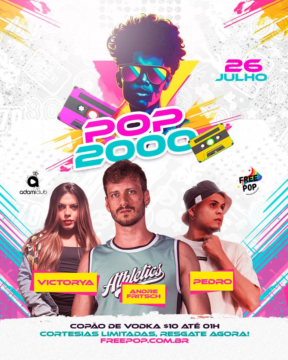 eumebarak's tweet photo. Amanhã tem Pop2000 
😍😍😍😍😍 https://t.co/8cpXY2t7Un