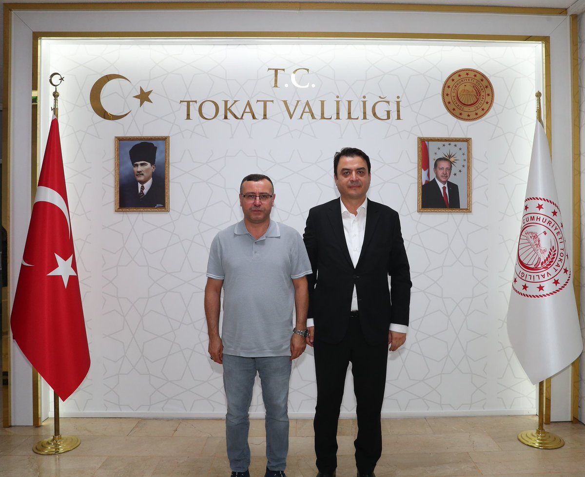 Kayseri Cumhuriyet Başsavcısı Habib Korkmaz, Valimiz <a href="/abdullahkoklu/">Abdullah Köklü</a>’yü ziyaret etti.