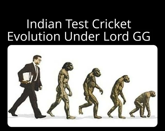 It's evolving just backwards 📉